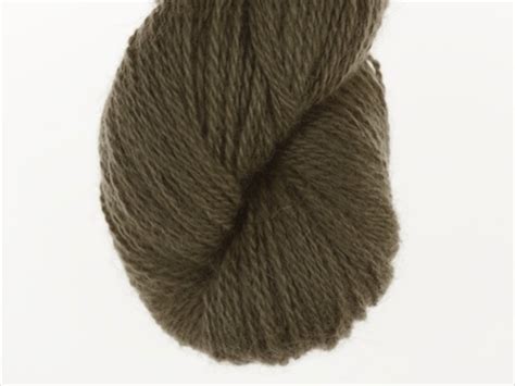 merinogarn|Olive green no. 195 Bohus Stickning angora/merino yarn